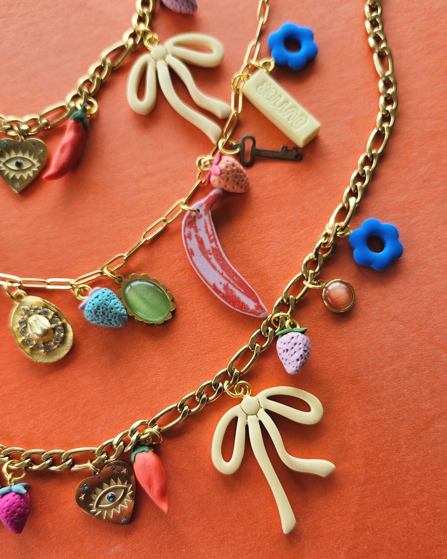 One-of-a-kind Charm Necklaces