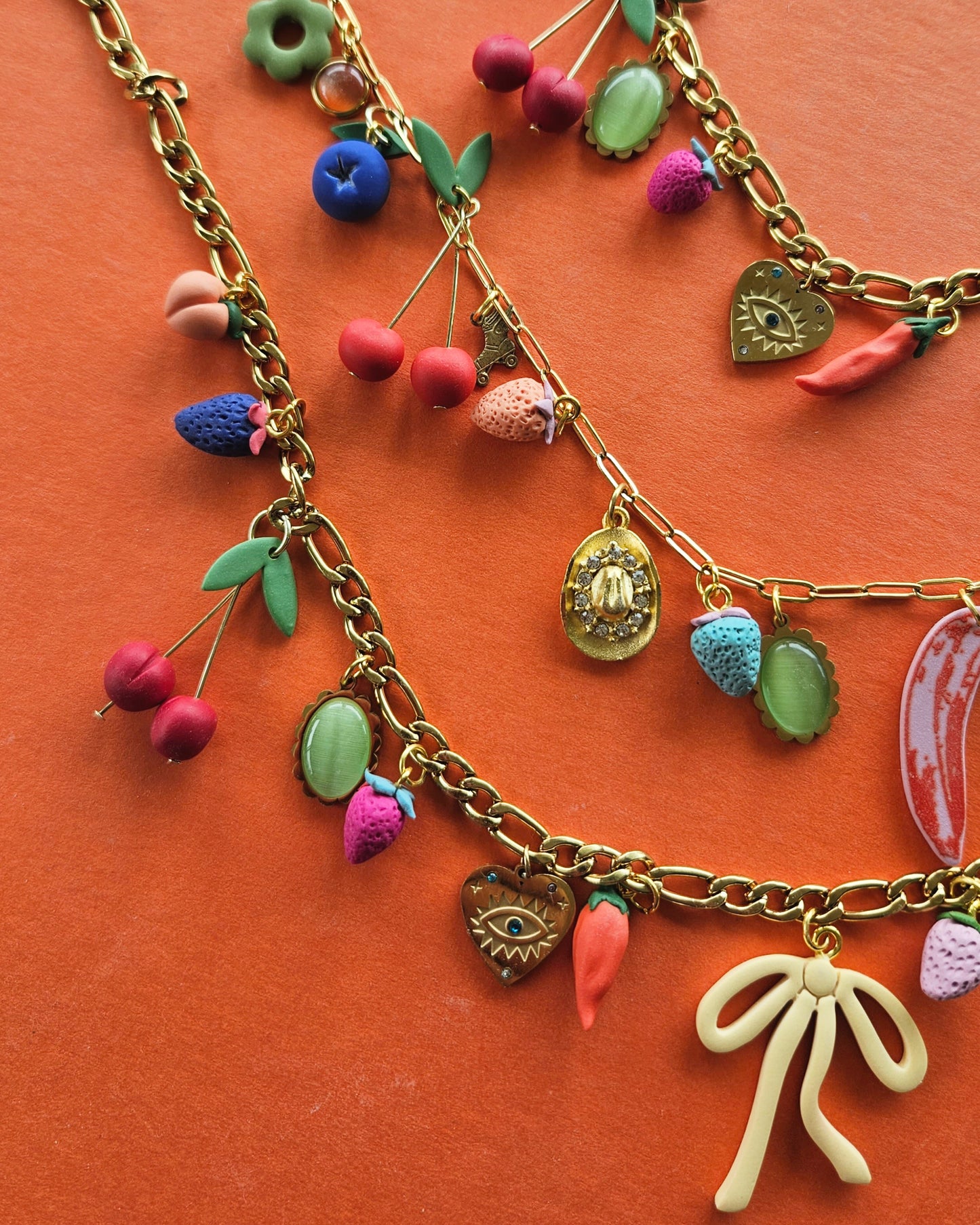 One-of-a-kind Charm Necklaces