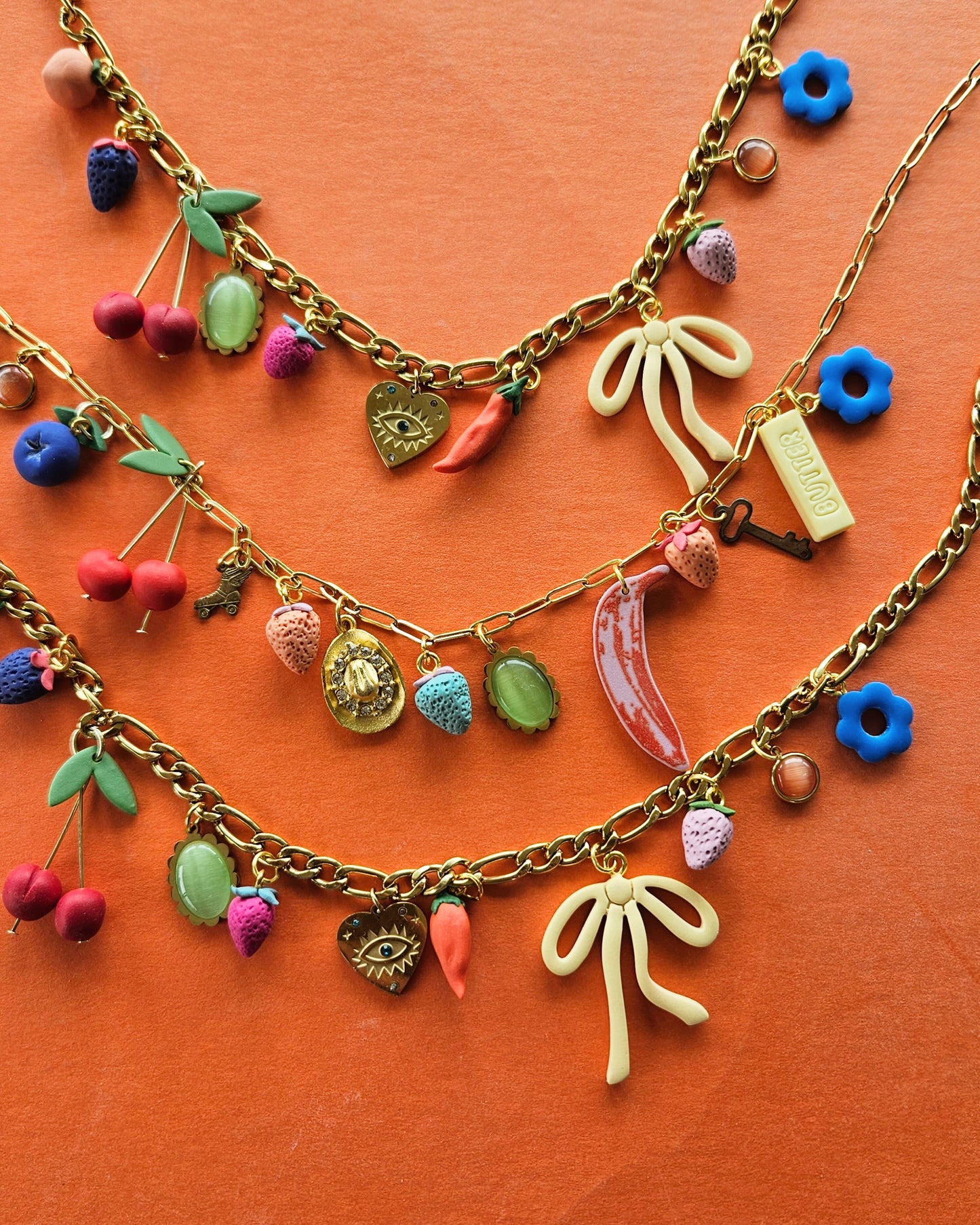 One-of-a-kind Charm Necklaces