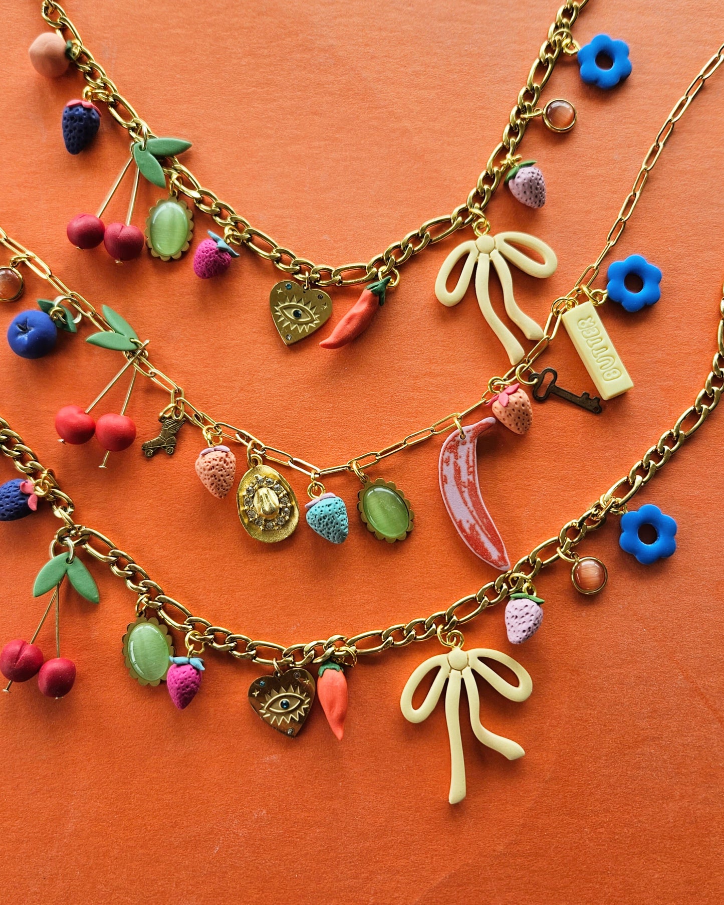 One-of-a-kind Charm Necklaces