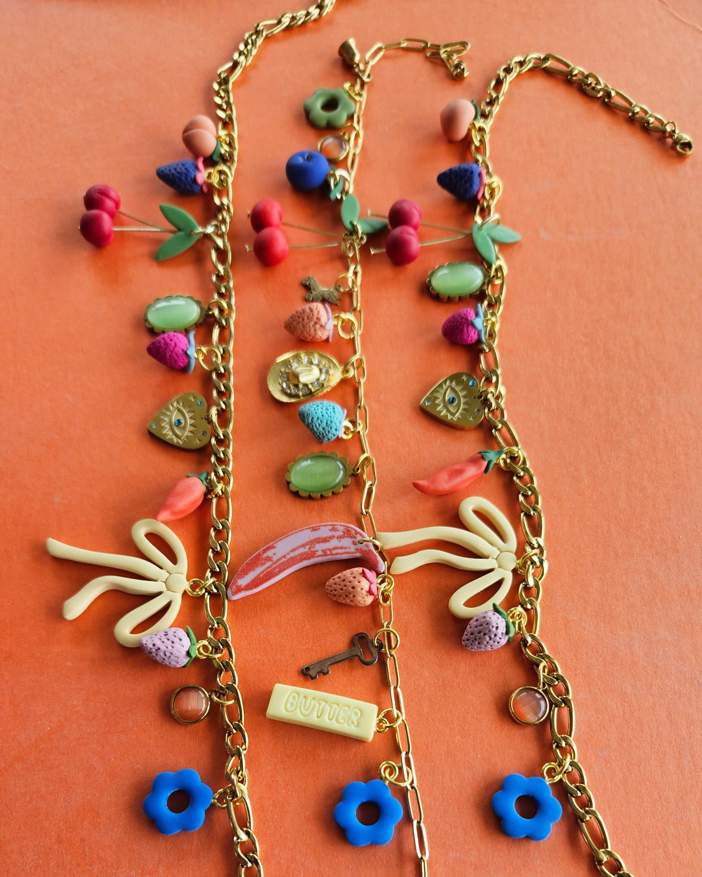 One-of-a-kind Charm Necklaces