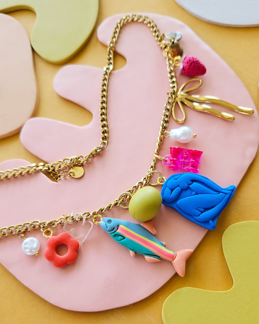 "The Eclectic One" Charm Necklace No. 7