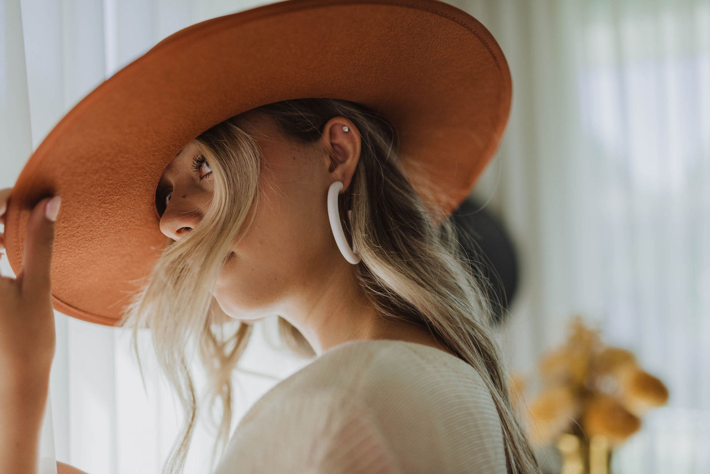 Droop Hoops Large Oval 2.25" Polymer Clay Hoops