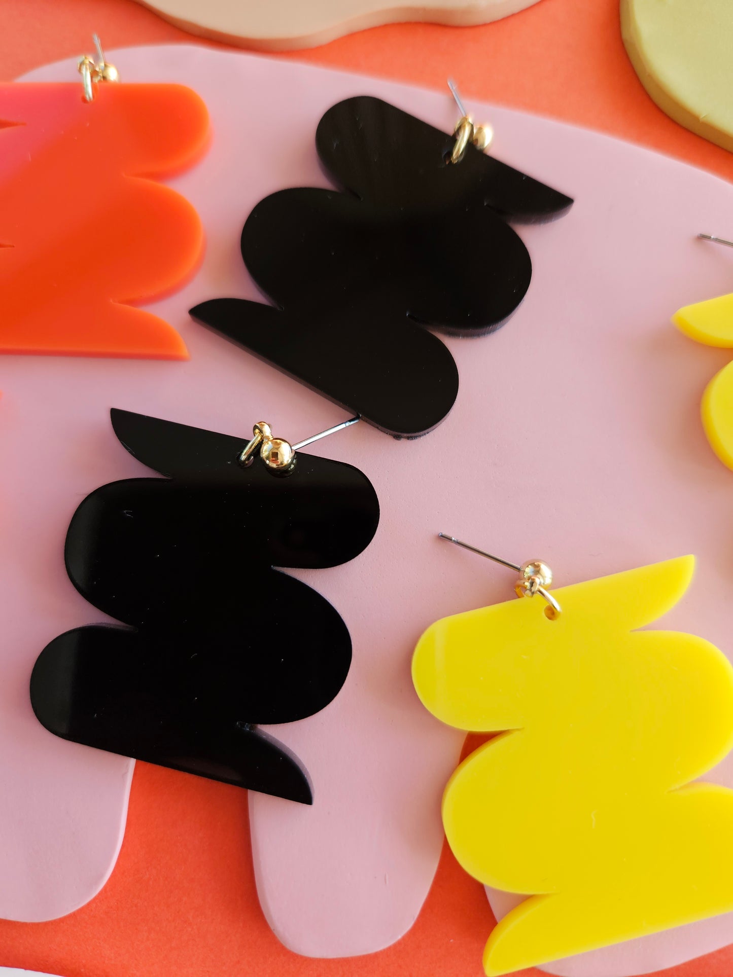 Lisa Congdon Collab Earring No. 1  Large Earrings 2"