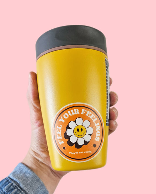 "Feel Your Feelings" Sticker