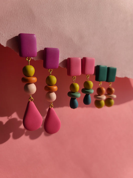 PRE ORDER Beaded Dangle Earrings